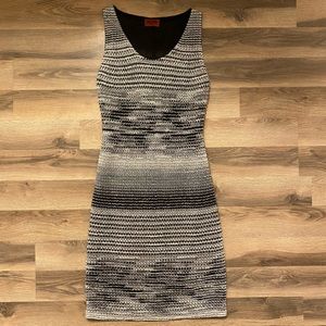 Missoni Black and White Knit Dress